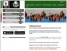 Tablet Screenshot of basketcup.se